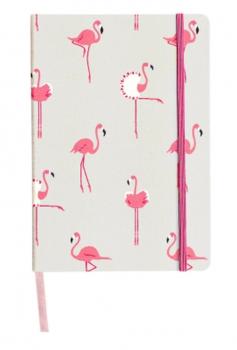 Sophie Allport Notizbuch Flamingos