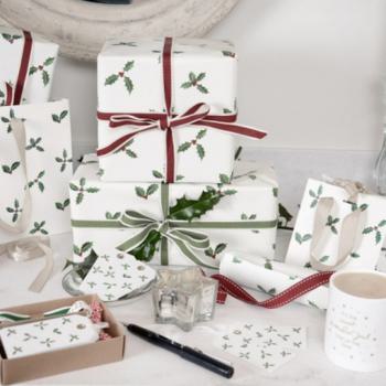 Sophie Allport Holly & Berry Geschenkverpackungs-Set