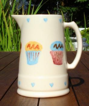 Englisches Geschirr Cup Cakes