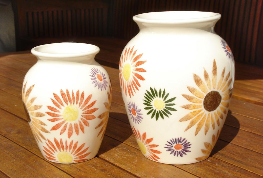 Aston Pottery Vase Klein und Mittel