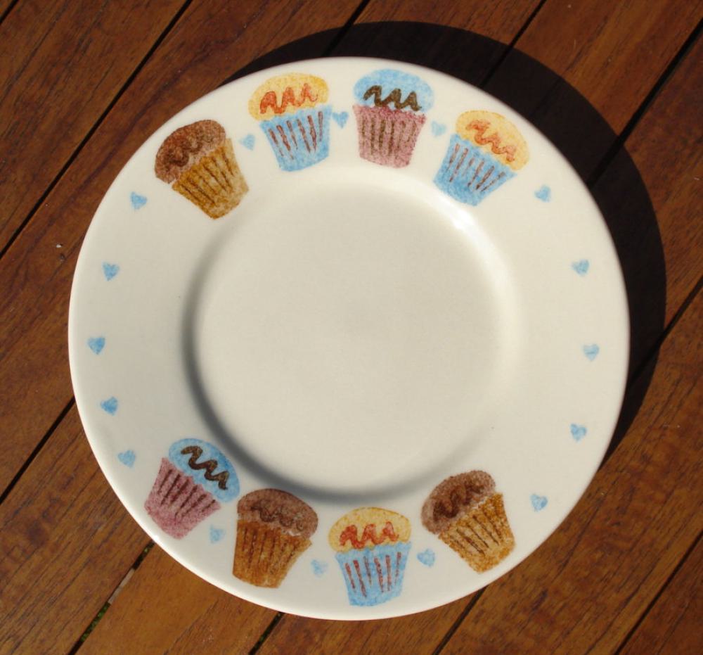 Englisches Geschirr Cup Cakes