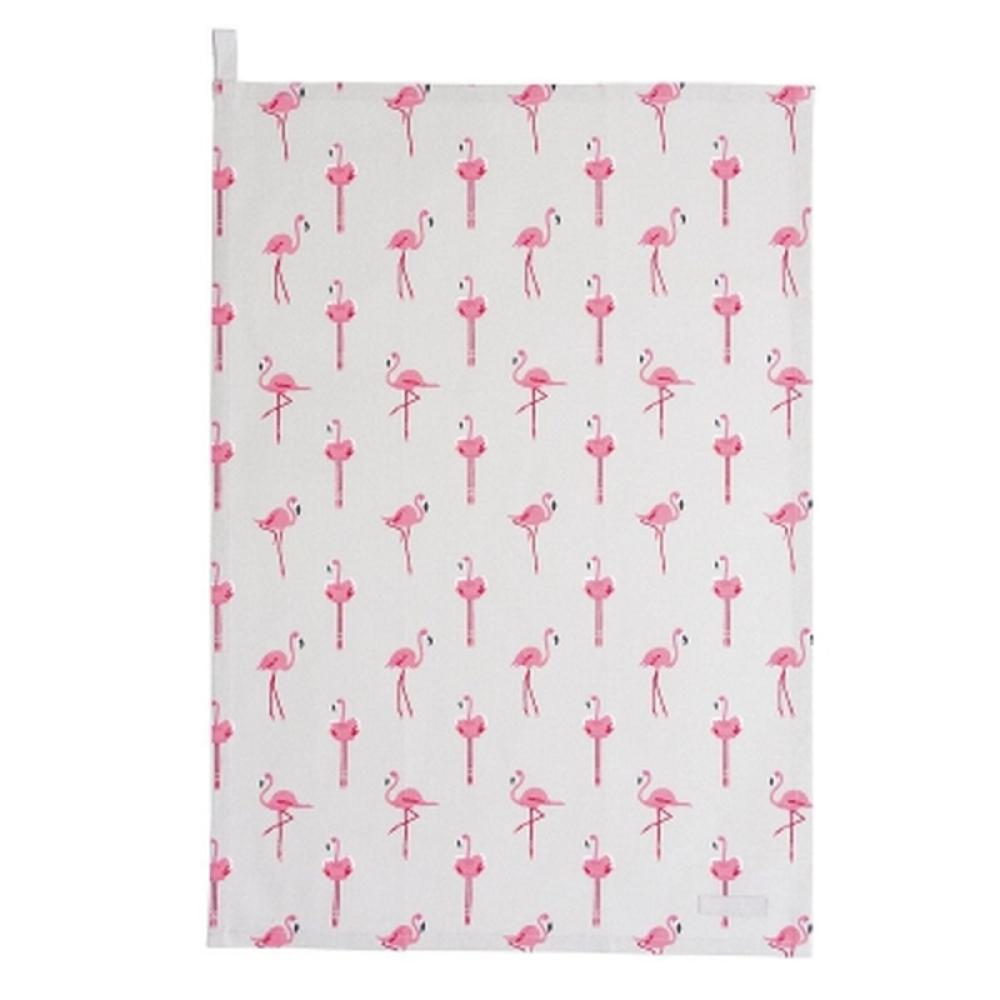 Sophie Allport Geschirrtuch Flamingos