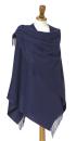 Bronte by Moon Poncho Uni Blau